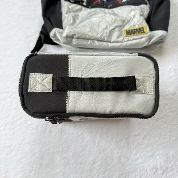 Marvel Avengers Infinity War Backpack Book Bag Fold Over Padded With Lunch Box - Picture 6 of 16